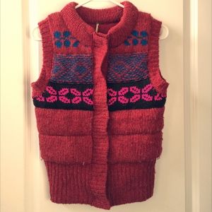 Free People Wool Blend Vest